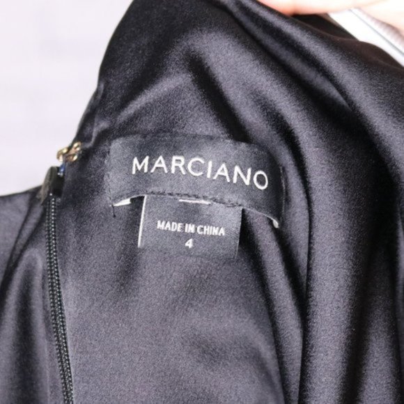 Marciano Guess sleeveless a-line black dress c1 - Picture 8 of 10